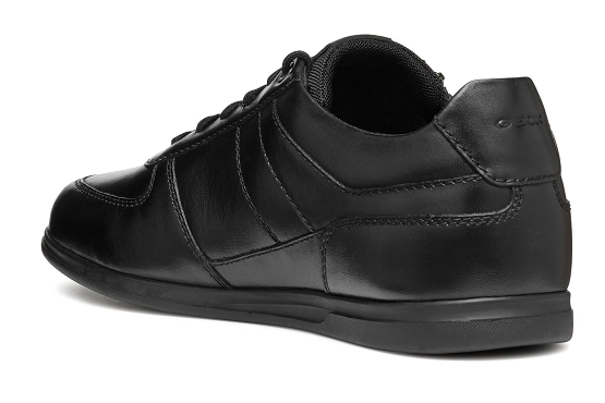 Geox baskets sneakers u454gb cuir noir5836701_3