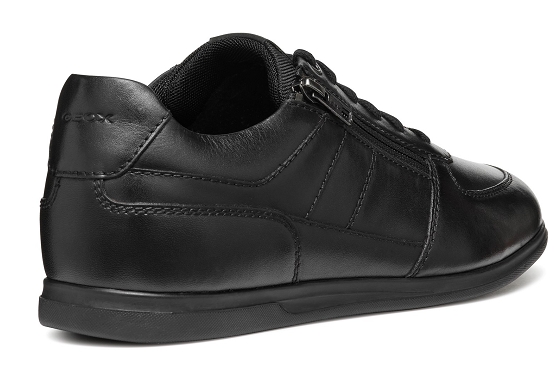 Geox baskets sneakers u454gb cuir noir5836701_4