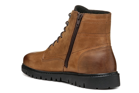 Geox bottines boots u36dgd cuir coffee5837001_3