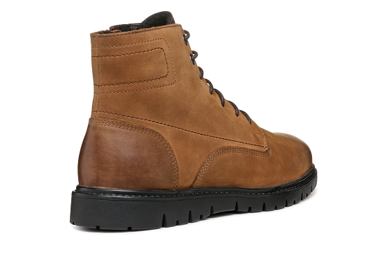 Geox bottines boots u36dgd cuir coffee5837001_4