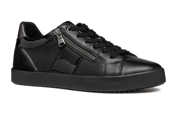 Geox baskets sneakers d366he cuir noir5837201_1