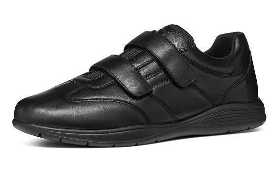 Geox baskets sneakers u45bxb cond cuir noir5838301_2