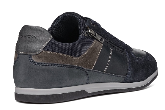 Geox baskets sneakers u454gb cond cuir navy5838501_4