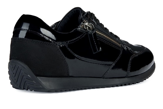 Geox baskets sneakers d36n0a cond cuir noir5839801_4