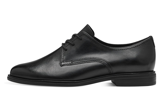 Tamaris derbies lacets 23218.41.003 cuir noir5846001_2