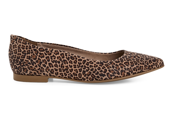 Tamaris ballerines 22119.42.360 cuir leopard5864801_3