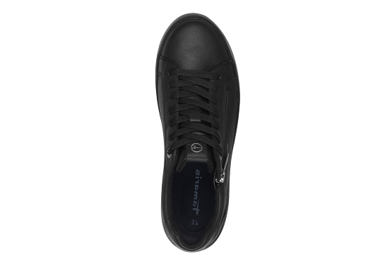 Tamaris baskets sneakers 23709.44.007 cuir noir5869901_4