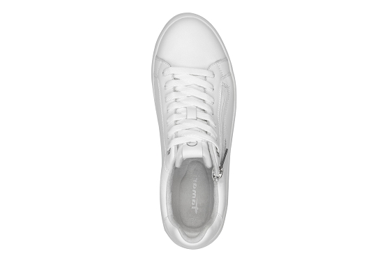 Tamaris baskets sneakers 23709.44.100 cuir blanc5870001_4