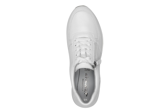 Tamaris baskets sneakers 23711.42.171 cuir blanc5870201_4