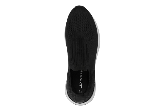 Tamaris baskets sneakers 24752.44.001 cuir noir5872301_4