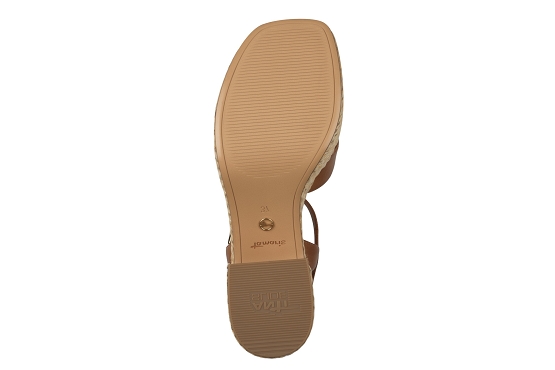 Tamaris sandales nu pieds 28313.44.305 cuir cognac5878201_5