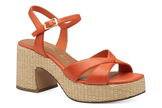 Tamaris sandales nu pieds 28313.44.606 cuir orange5878301_1