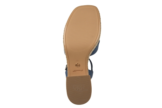 Tamaris sandales nu pieds 28313.44.800 cuir bleu5878401_5