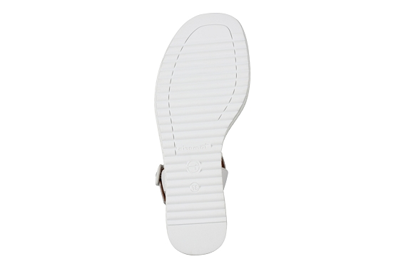 Tamaris sandales nu pieds 28332.44.100 cuir blanc5878701_5