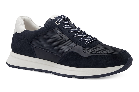 Tamaris baskets sneakers 13603.44.805 cuir navy5880401_1