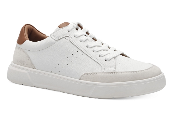 Tamaris baskets sneakers 13609.44.100 cuir blanc5880501_1