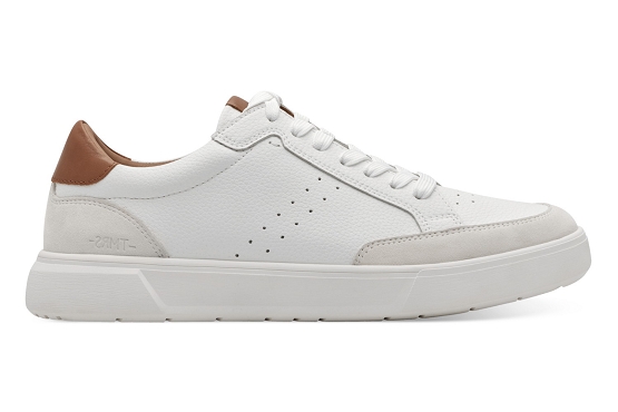 Tamaris baskets sneakers 13609.44.100 cuir blanc5880501_3