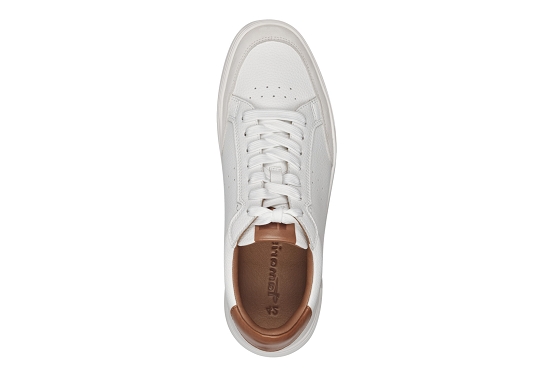 Tamaris baskets sneakers 13609.44.100 cuir blanc5880501_4