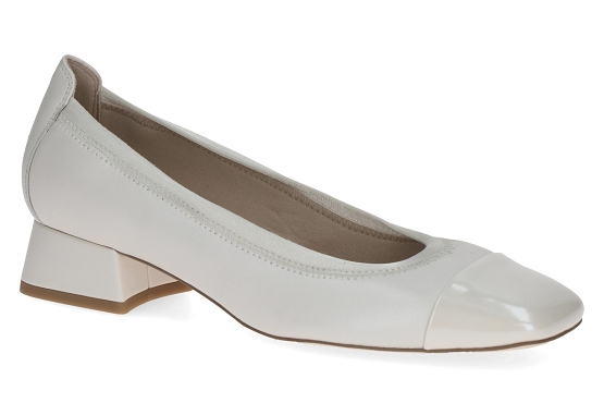 Caprice escarpins 22302.44.199 cuir blanc5881601_1