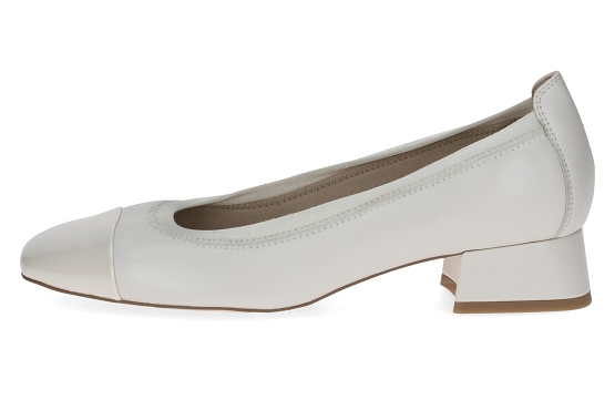 Caprice escarpins 22302.44.199 cuir blanc5881601_2