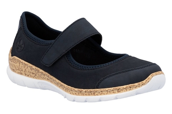 Rieker ballerines n42b0.14 cuir pacific5889001_1