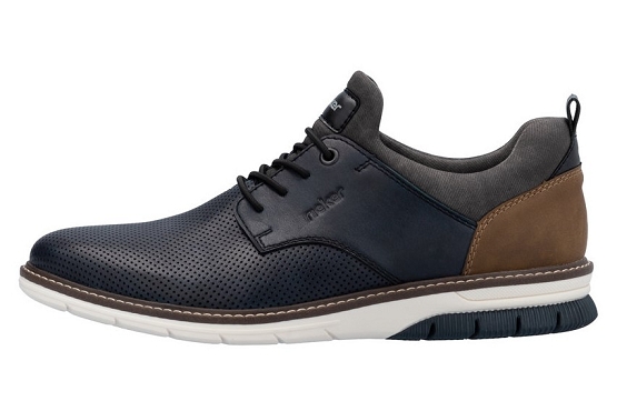 Rieker derbies lacets 14450.15 cuir navy5889401_3