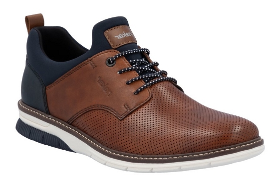 Rieker derbies lacets 14450.22 cuir marron5889601_1