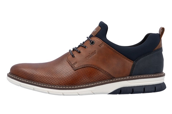 Rieker derbies lacets 14450.22 cuir marron5889601_3