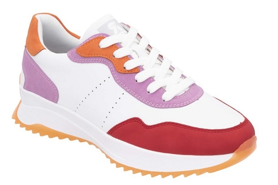 Rieker baskets sneakers w1308.80 cuir weiss5890201_1