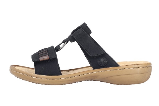 Rieker sandales nu pieds 60881.00 cuir noir5892501_3