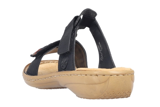 Rieker sandales nu pieds 60881.00 cuir noir5892501_4