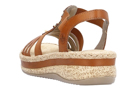 Rieker sandales nu pieds v0921.24 cuir cayenne5893701_4