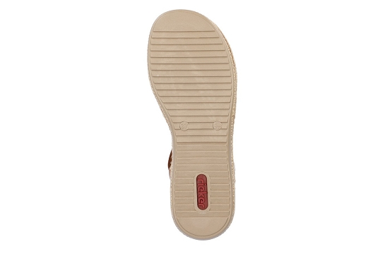 Rieker sandales nu pieds v0921.24 cuir cayenne5893701_5