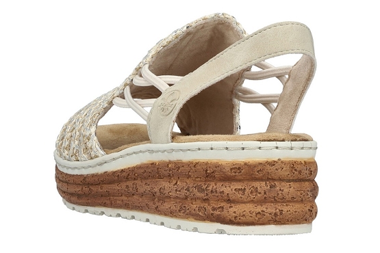 Rieker sandales nu pieds 62741.60 cuir beige5894101_4