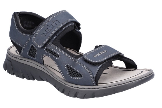 Rieker nu pieds sandales 26761.14 cuir denim5895501_1