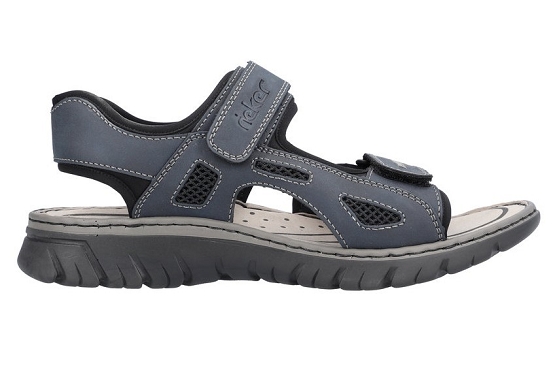 Rieker nu pieds sandales 26761.14 cuir denim5895501_2