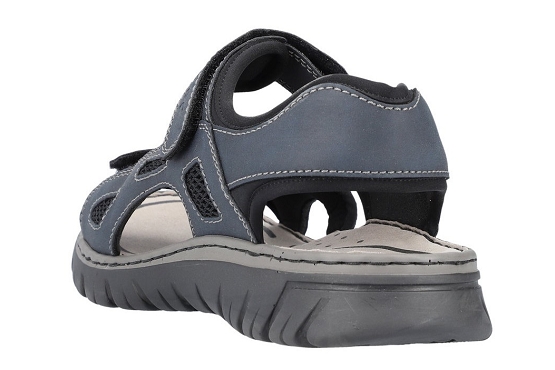 Rieker nu pieds sandales 26761.14 cuir denim5895501_4