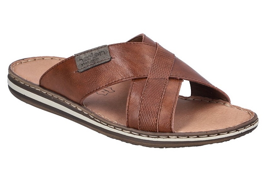 Rieker nu pieds sandales 21082.24 cuir marron5895701_1