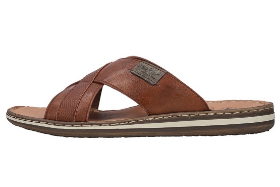 Rieker nu pieds sandales 21082.24 cuir marron5895701_3