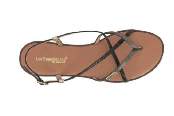 Les tropeziennes sandales nu pieds c330725 monagum noir5900301_3