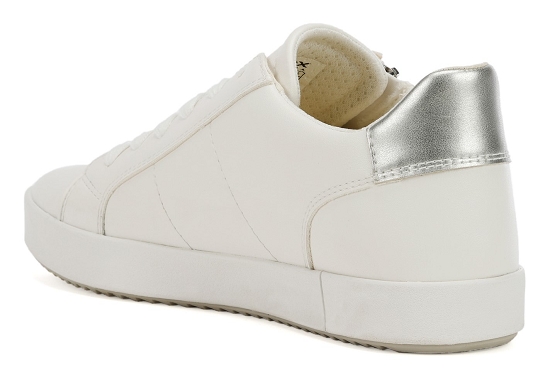 Geox baskets sneakers d026ha cuir blanc5912301_3