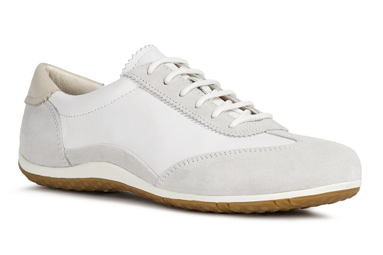 Geox baskets sneakers d3509a cuir blanc5912501_1