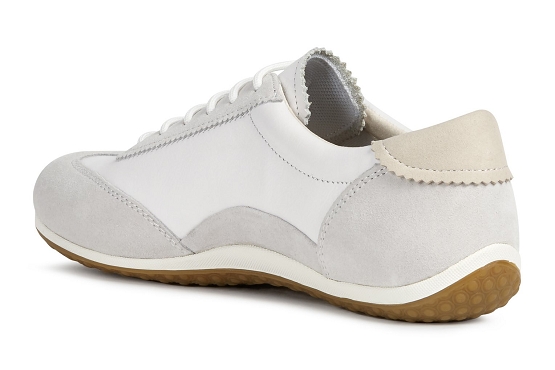 Geox baskets sneakers d3509a cuir blanc5912501_3