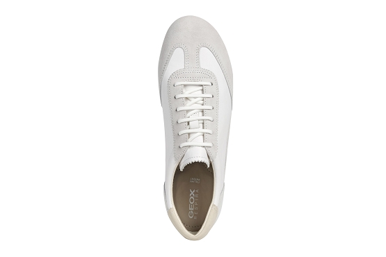 Geox baskets sneakers d3509a cuir blanc5912501_4