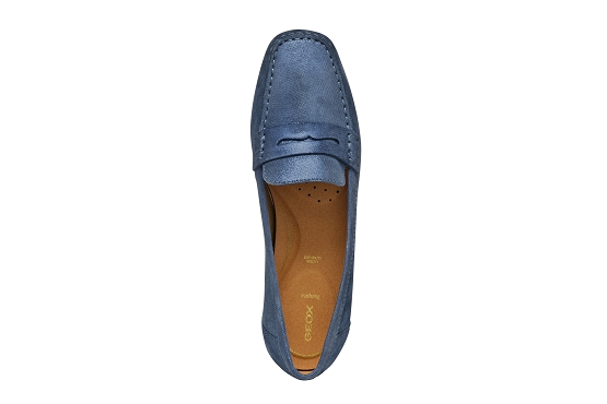 Geox mocassins d46bma cuir marine5913401_4