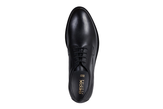 Geox derbies lacets u024wa cuir noir5914401_4